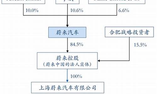 蔚来汽车的最大股东-蔚来汽车股东构成结构